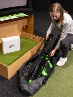 Skytrak + Portable Golf Sim Studio