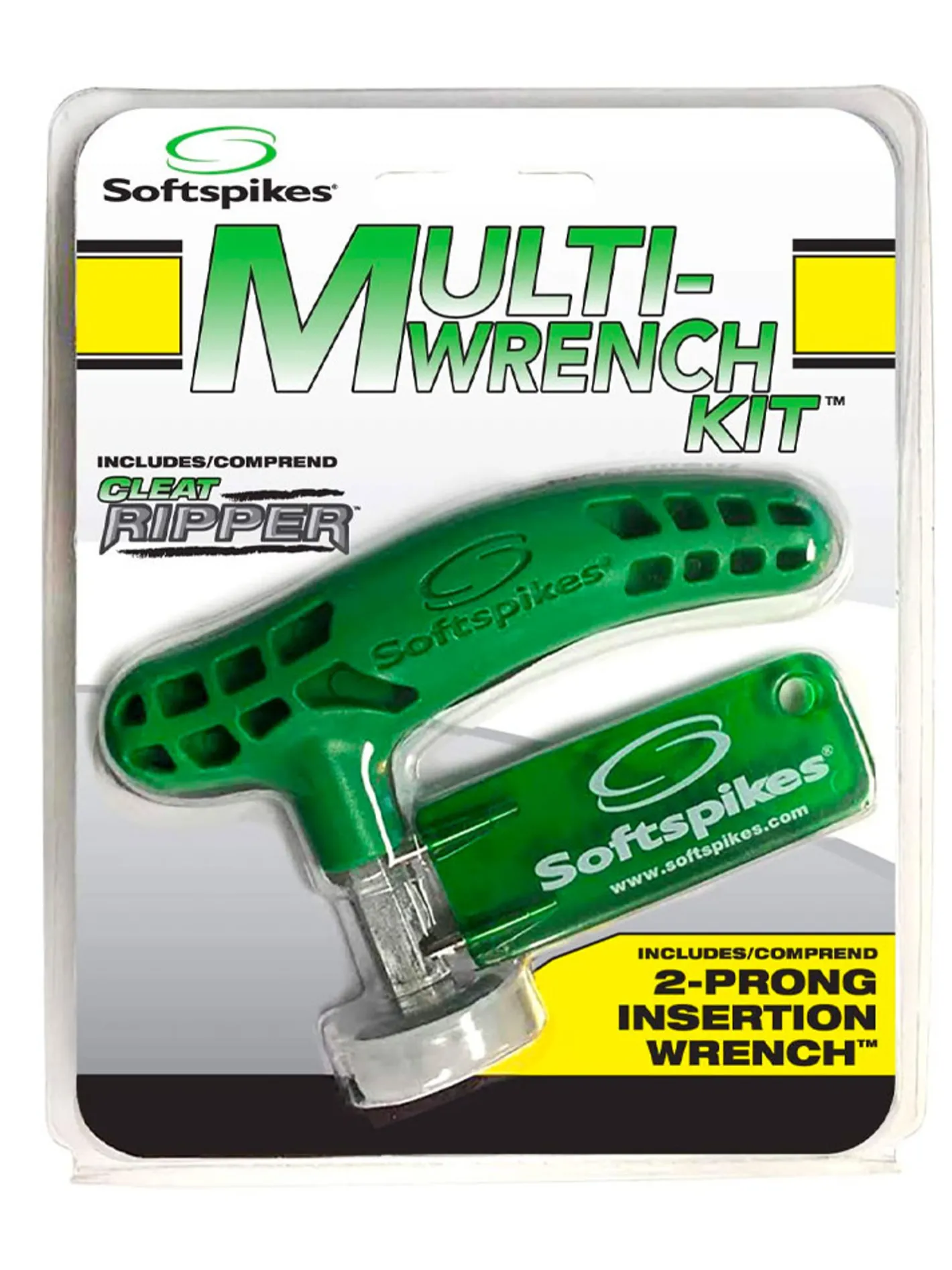 SoftSpikes Cleat Ripper Plus 2 Pin Key