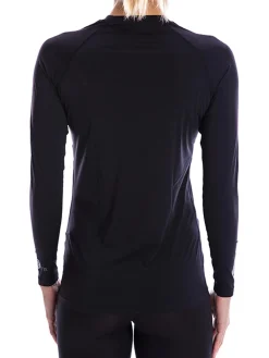 Women SParms Women's Body Round Neck Sun Protection - Black