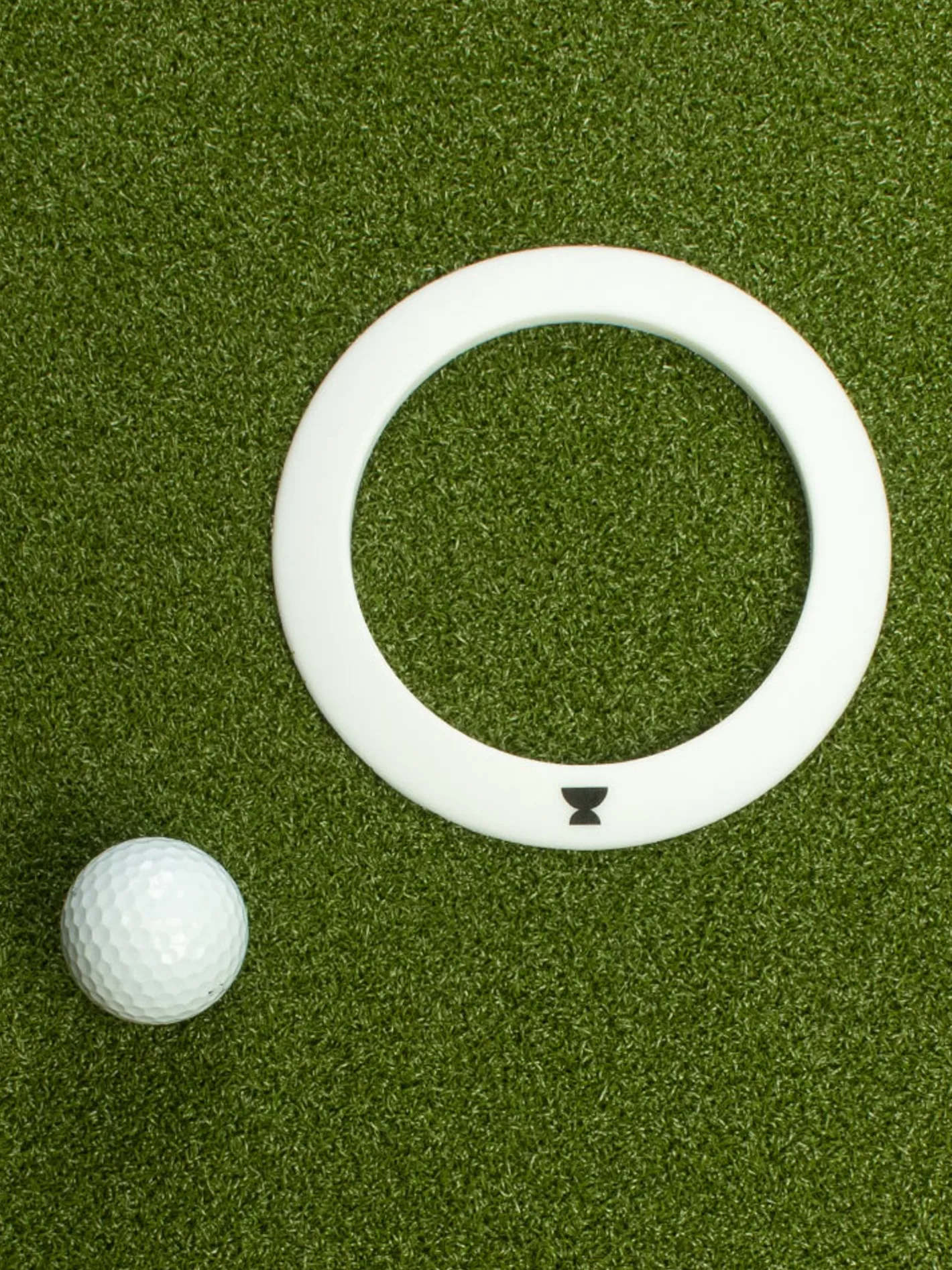 Stonehaven Putting Practice Disc - White