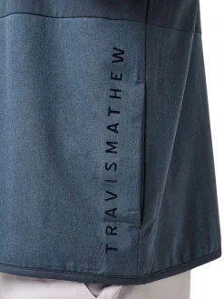 TravisMathew Deepspace Hooded Jacket - Mood Indigo/Vintage Indigo