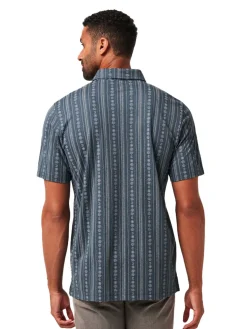 TravisMathew Local Treasure Polo - Mood Indigo/Vintage Indigo