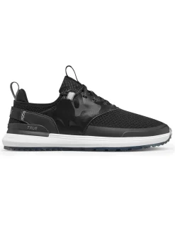 TRUE Linkswear Lux Hybrid Golf Shoes - High Vis Black
