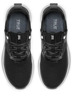 TRUE Linkswear Lux Hybrid Golf Shoes - High Vis Black