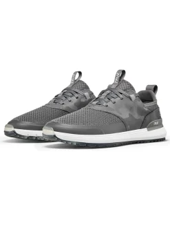 TRUE Linkswear Lux Hybrid Golf Shoes - High Vis Grey