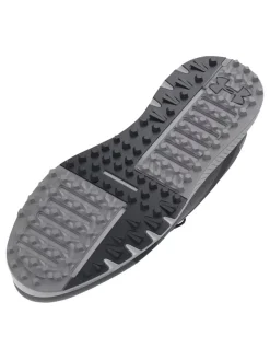 Under Armour Charged Draw 2 Spikeless Golf Shoes - Black/Mod Grey