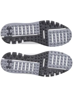 Under Armour Drive Medal SL Golf Shoes - White/Titan Grey/Metallic Silver