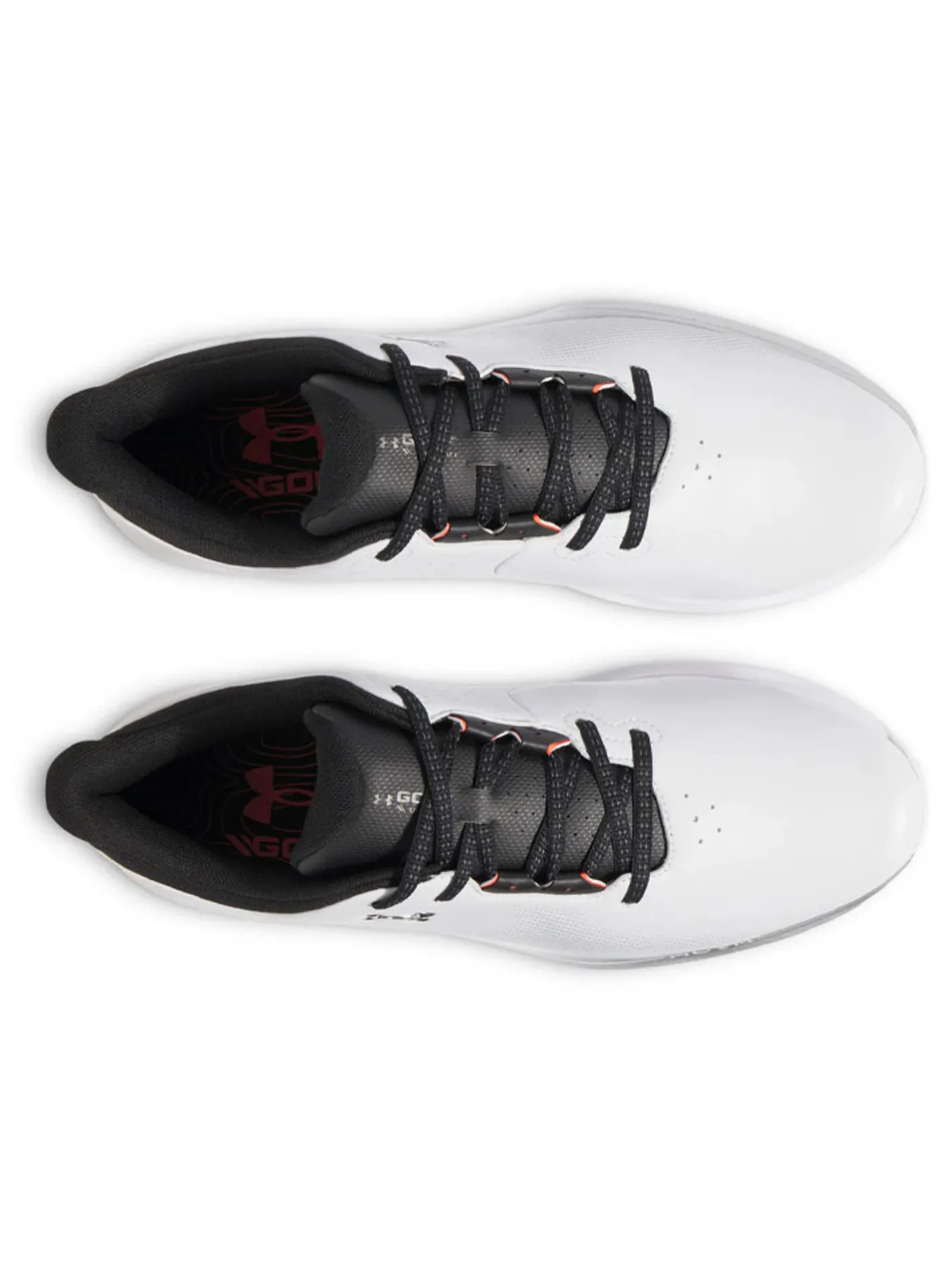 Under Armour HOVR Drive Fade Golf Shoes - Halo Grey/Black/Metallic Silver