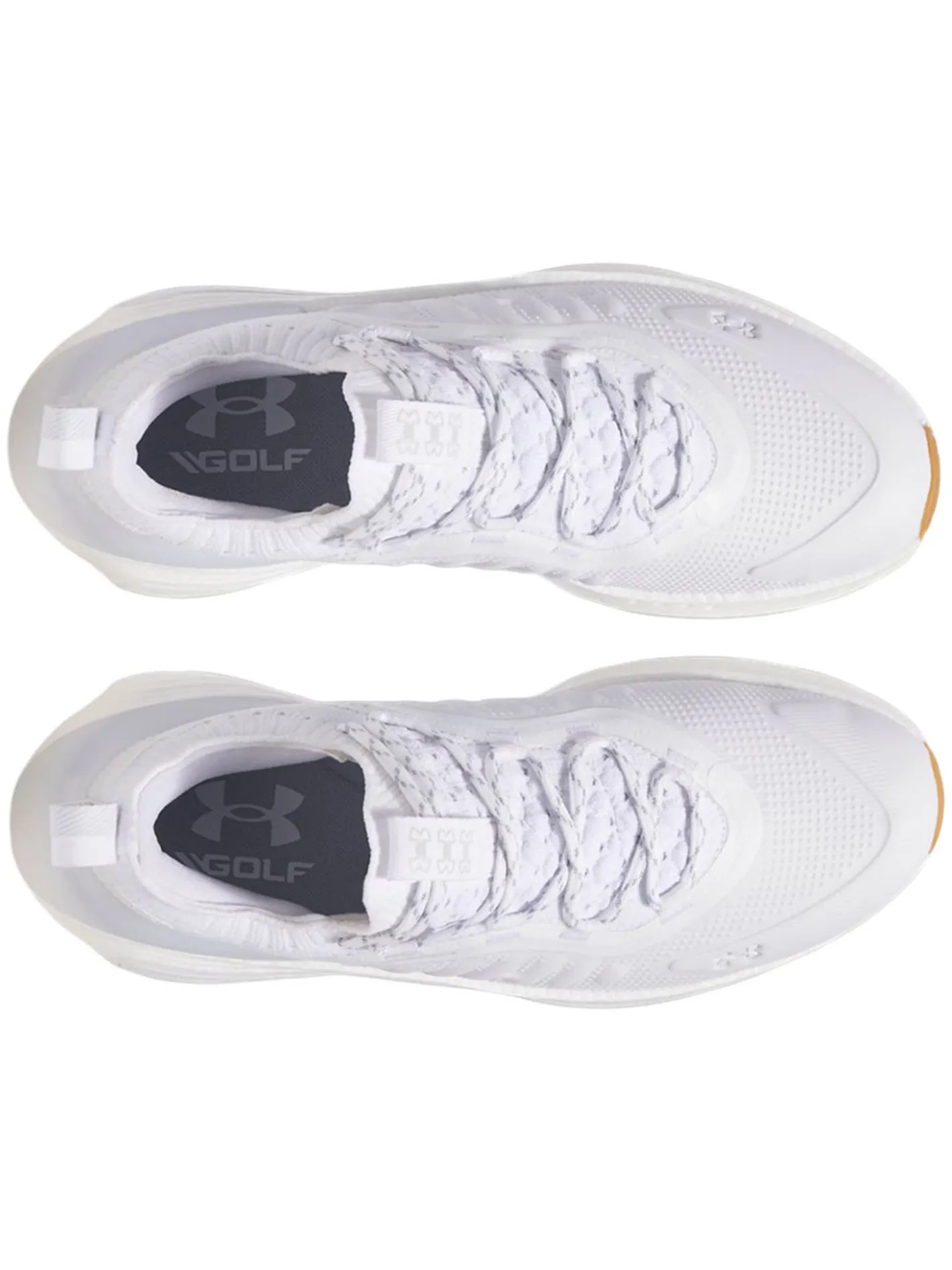 Under Armour HOVR Phantom Fore Golf Shoes - White/Halo Grey