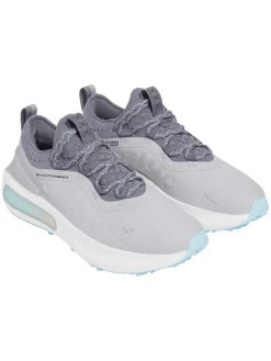 Under Armour HOVR Phantom Fore Golf Shoes - Mod Grey/Stream/Titan Grey