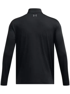 Under Armour Playoff 3.0 Long Sleeve Polo - Black
