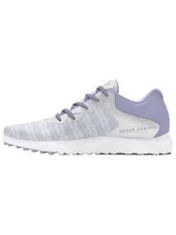 Under Armour Women's Charged Breathe 2 Knit Spikeless Golf Shoes - Celeste