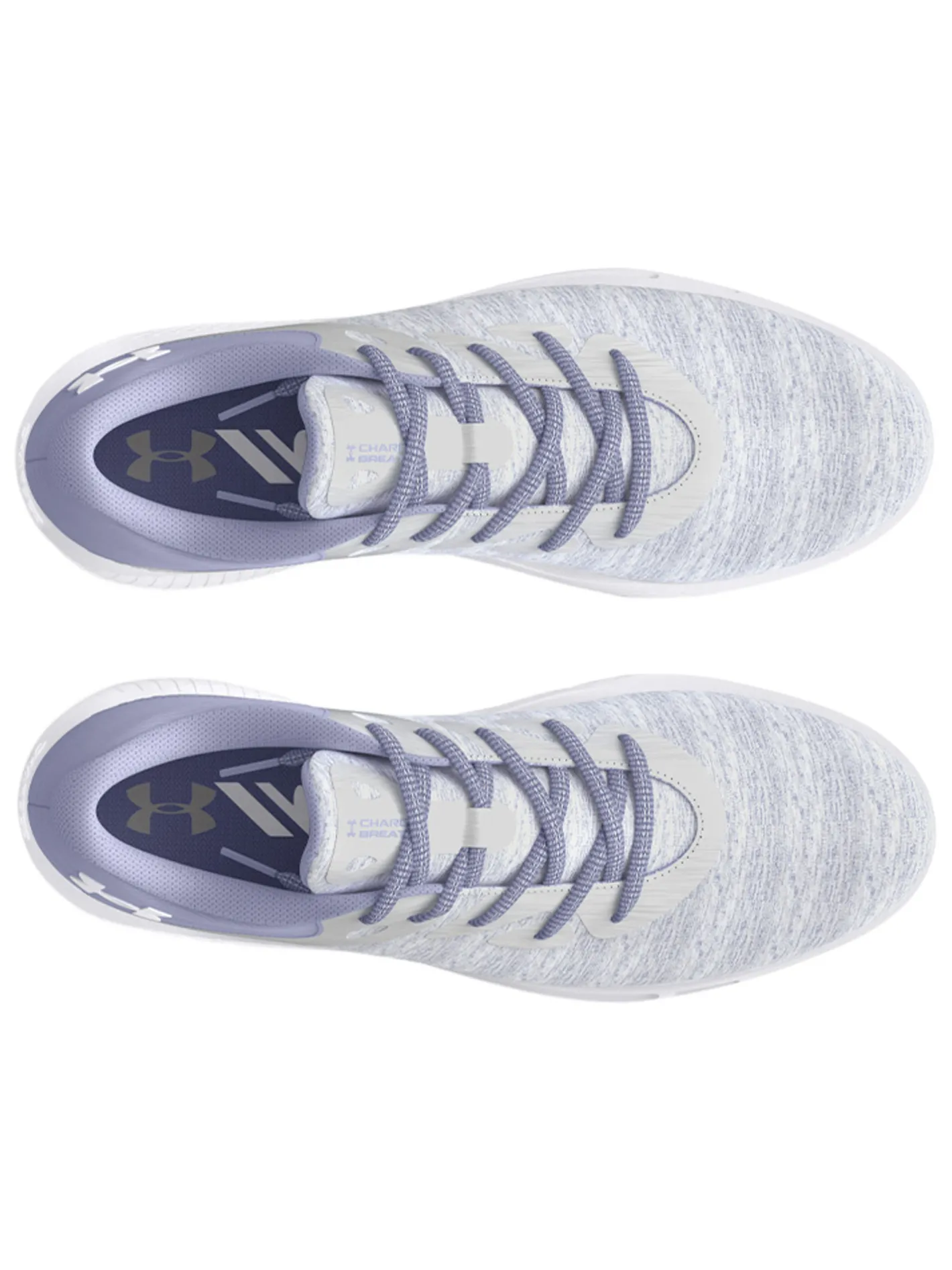 Under Armour Women's Charged Breathe 2 Knit Spikeless Golf Shoes - Celeste