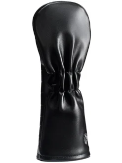 Vessel Lux Embosse Headcover - Croc Black