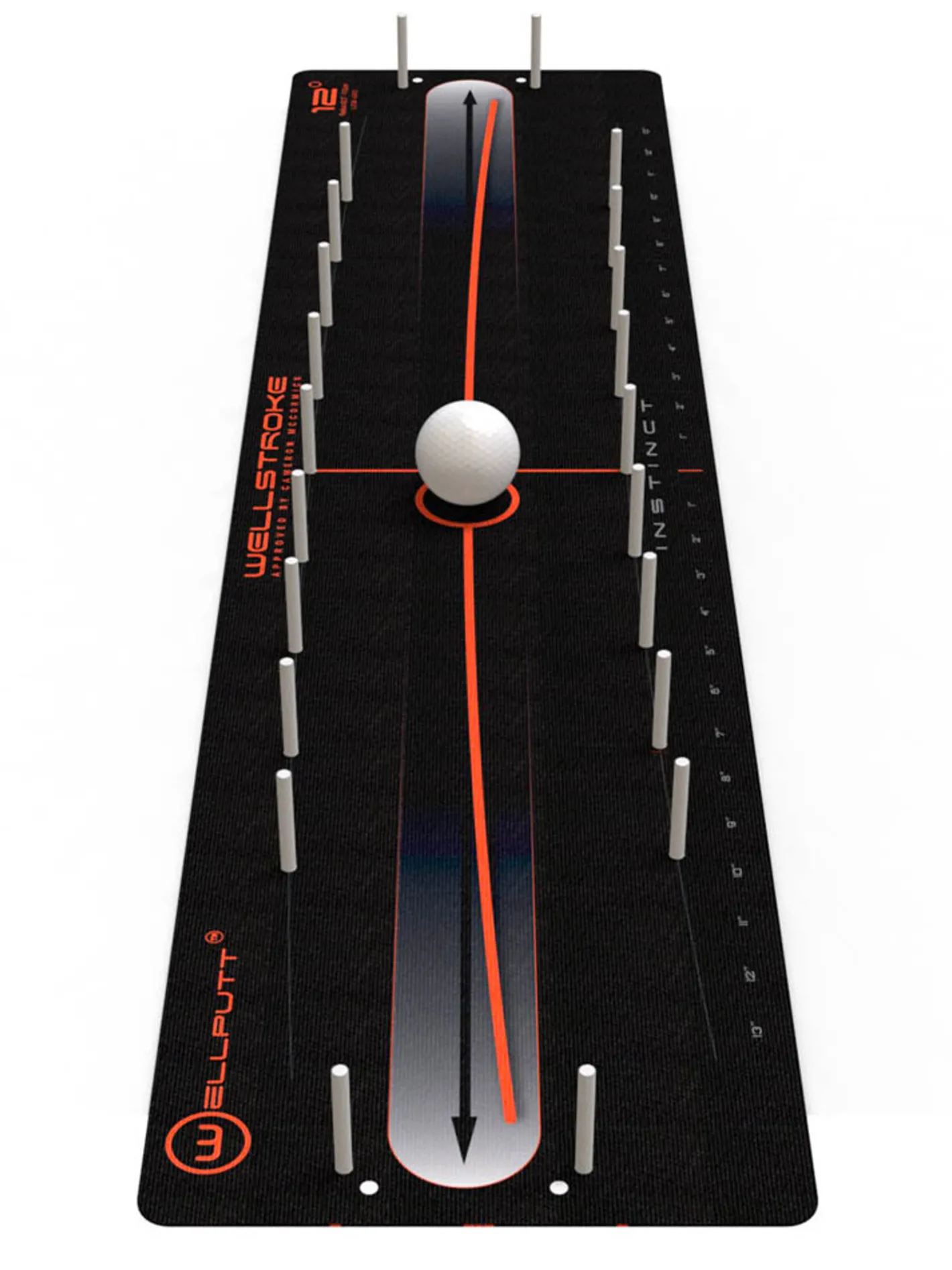 WellPutt WellStroke Instinct 12 Degree Arc Mat
