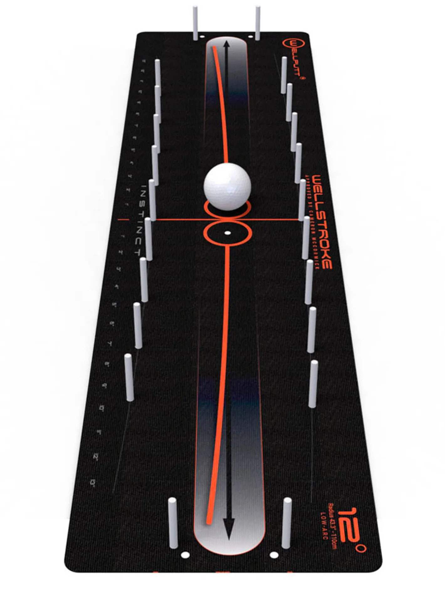 WellPutt WellStroke Instinct 12 Degree Arc Mat
