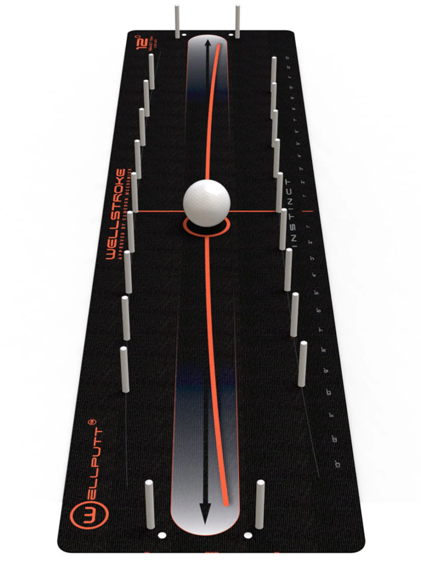 WellPutt WellStroke Instinct 18 Degree Arc Mat